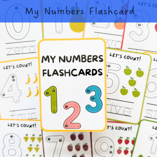 My Numbers Flashcards