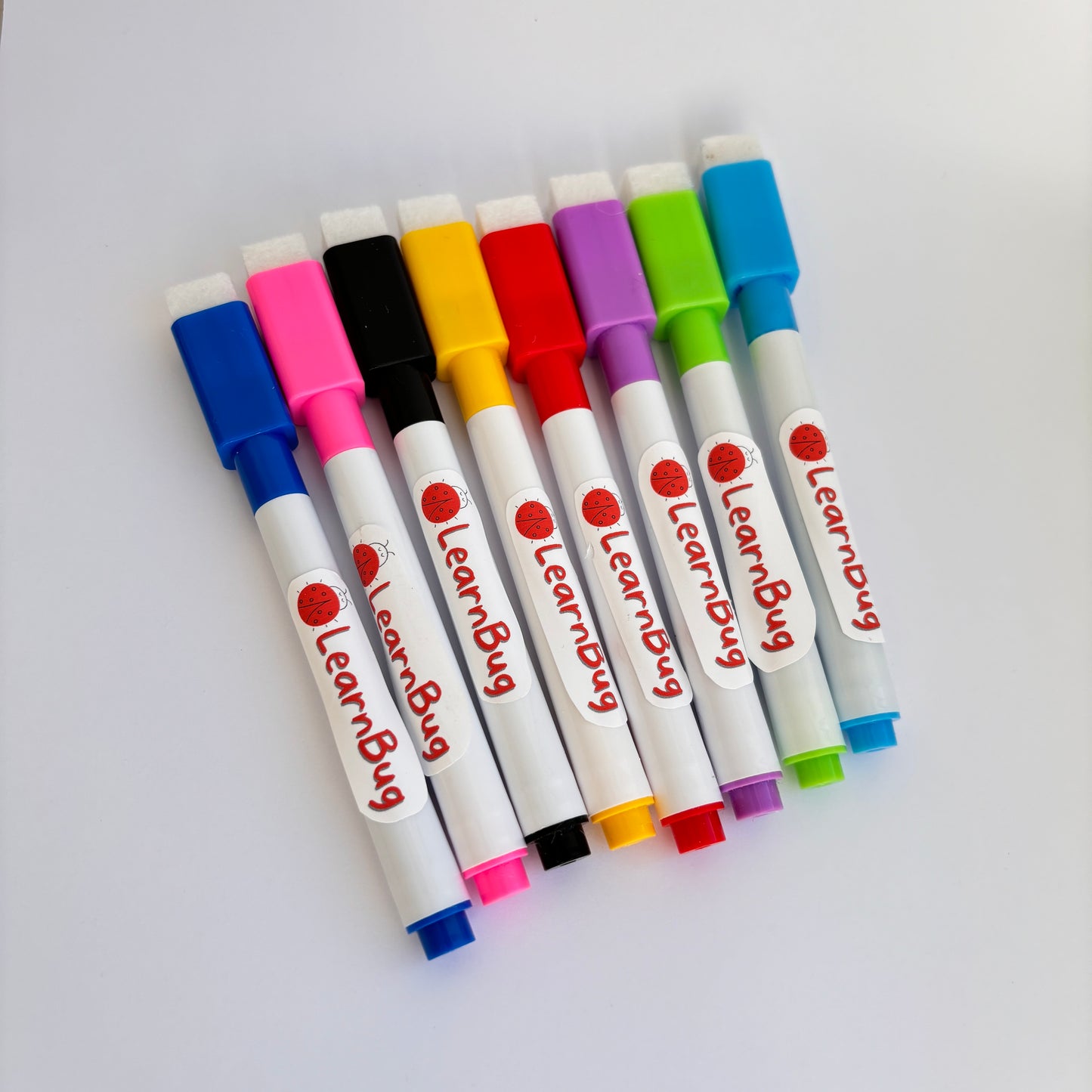 Whiteboard Pens, Coloured Whiteboard Markers, Dry Wipe Pen, Whiteboard Pens and eraser set, for learning Resources